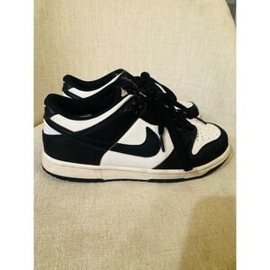 Nike Dunk Low Black White Panda Womens 7.5 Kids 6